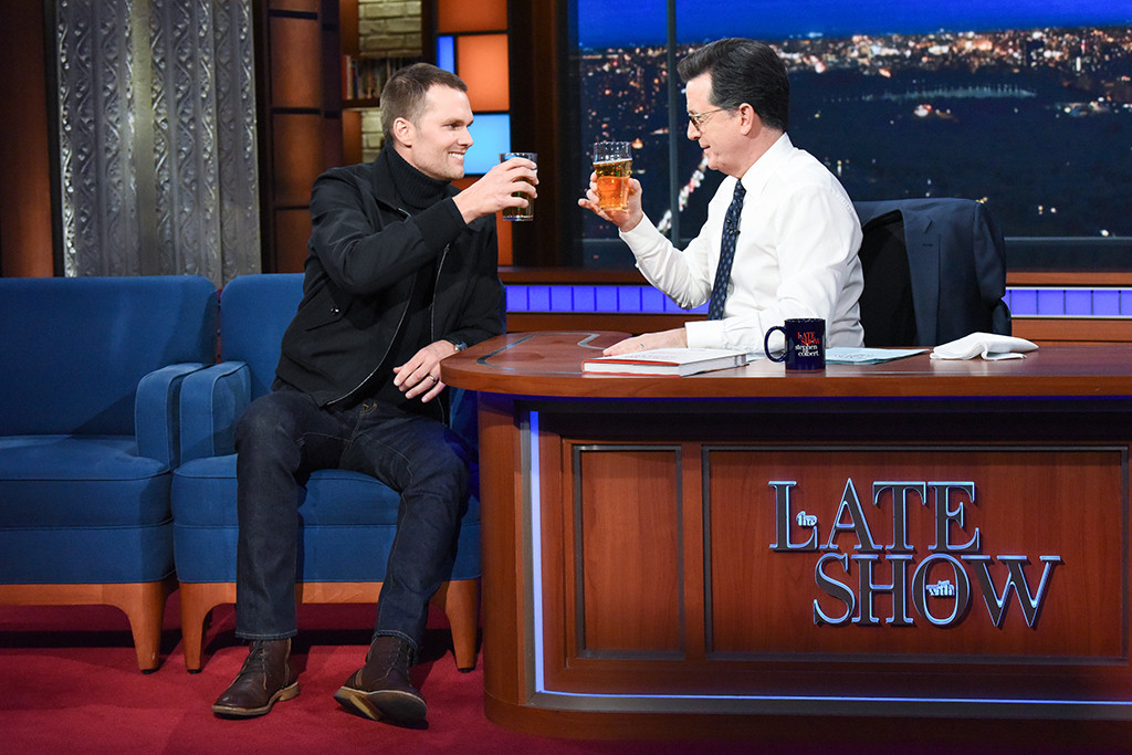 Tom Brady, The Late Show With Stephen Colbert Tom Brady, The Late Show With Stephen Colbert